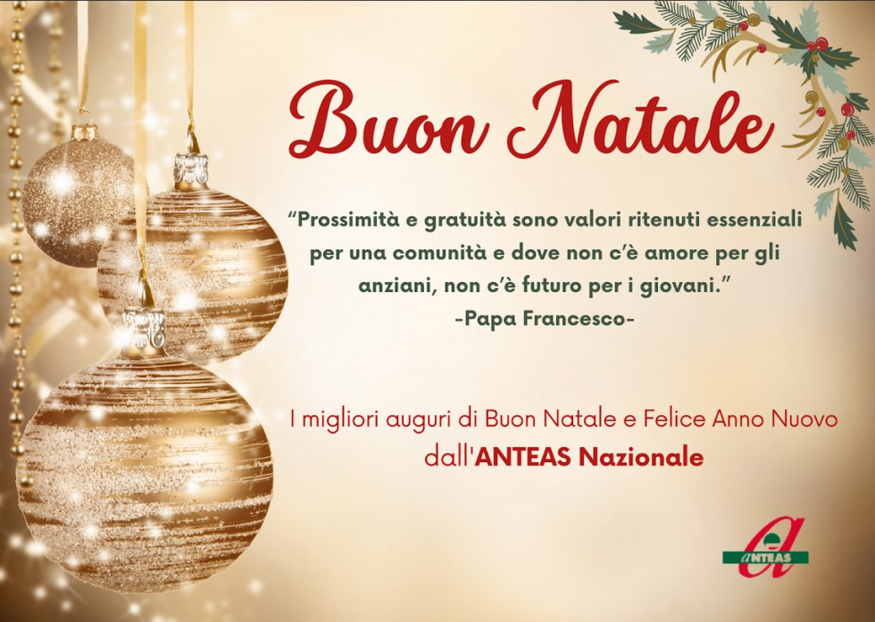 Anteas Buon Natale 2025